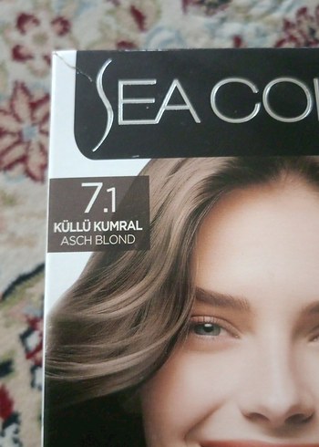 Sea Color 7.1 Küllü Kumral Saç Boyası - Görsel 2