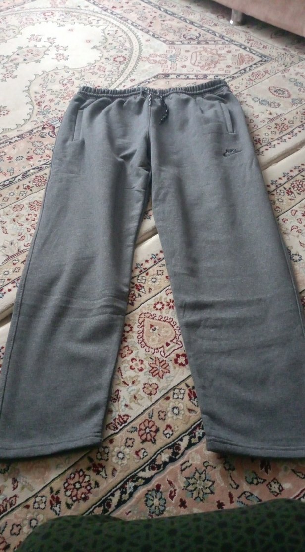 Gri Rahat Kesim Eşofman Altı - Görsel 5