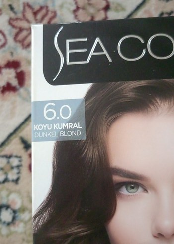 Sea Color Vegan Saç Boyası 6.0 Koyu Kumral - Görsel 2