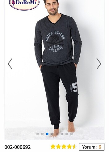 Doremi pijama takım - Görsel 5