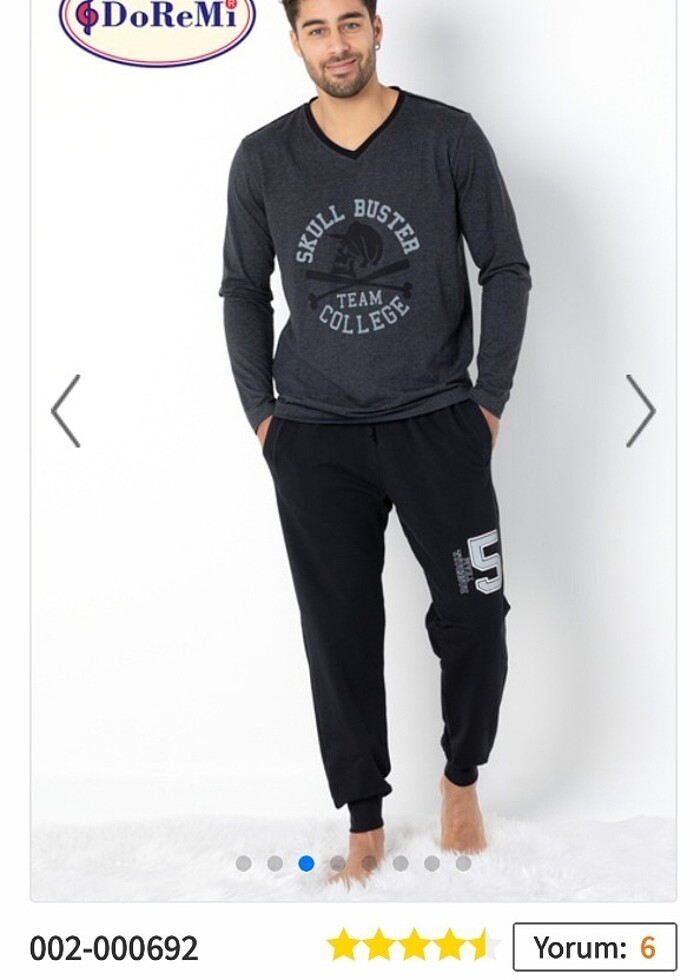 Doremi pijama takım - Görsel 5
