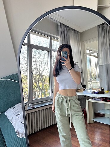 Zara MİNT YEŞİLİ ZARA PANTOLON
