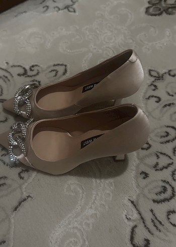 Nine West Bej  İnce Topuklu Stiletto - Görsel 3