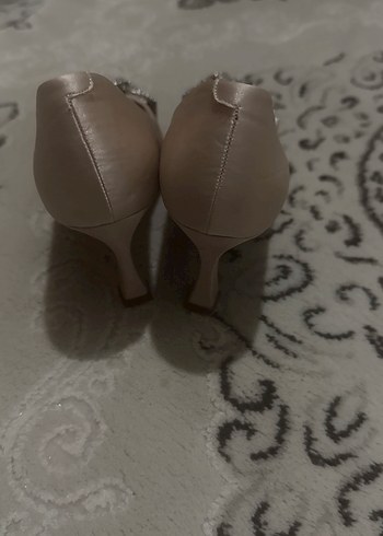 Nine West Bej  İnce Topuklu Stiletto - Görsel 4