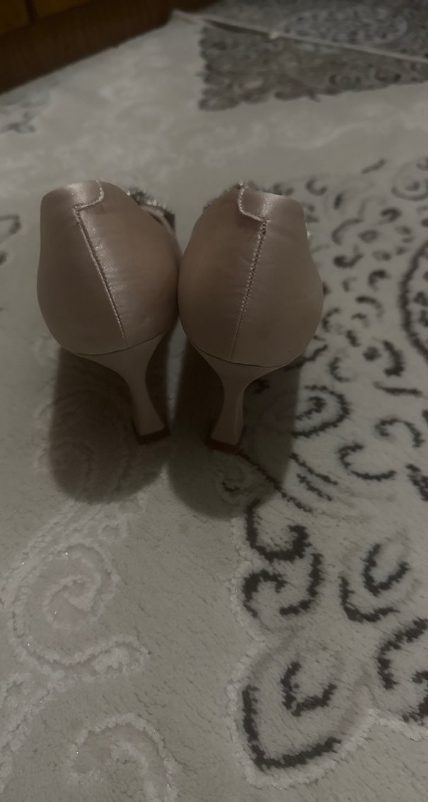 Nine West Bej  İnce Topuklu Stiletto - Görsel 4