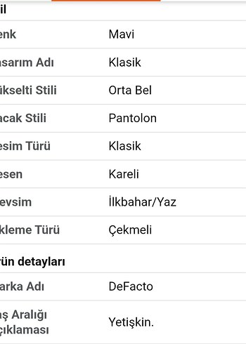 DeFacto Kadın Jean Kargo Pantolon - Görsel 6