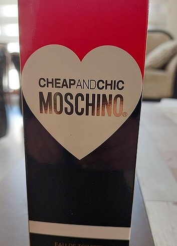  Beden Orijinal Moschino Cheap anda Chic 30 ml.