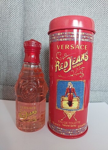 Orijinal Versace Red Jeans EDP 75 ml.