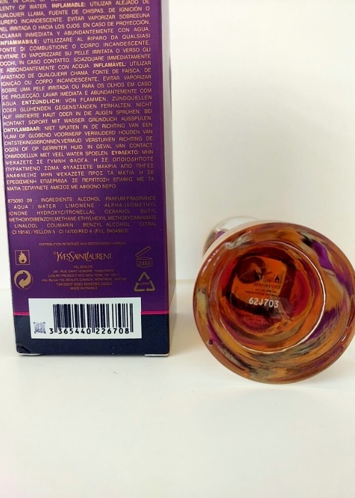 Orijinal Yves Saint Laurent Manifesto EDP 90 ML. - Görsel 2