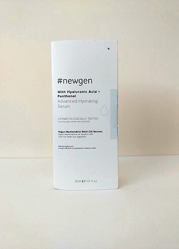 Newgen Hyalunoric Asit +Panthenol Canlandırıcı Serum