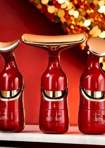 Gushiyuya 3 Başlıklı Yüz Masajı Cihazı - Görsel 2