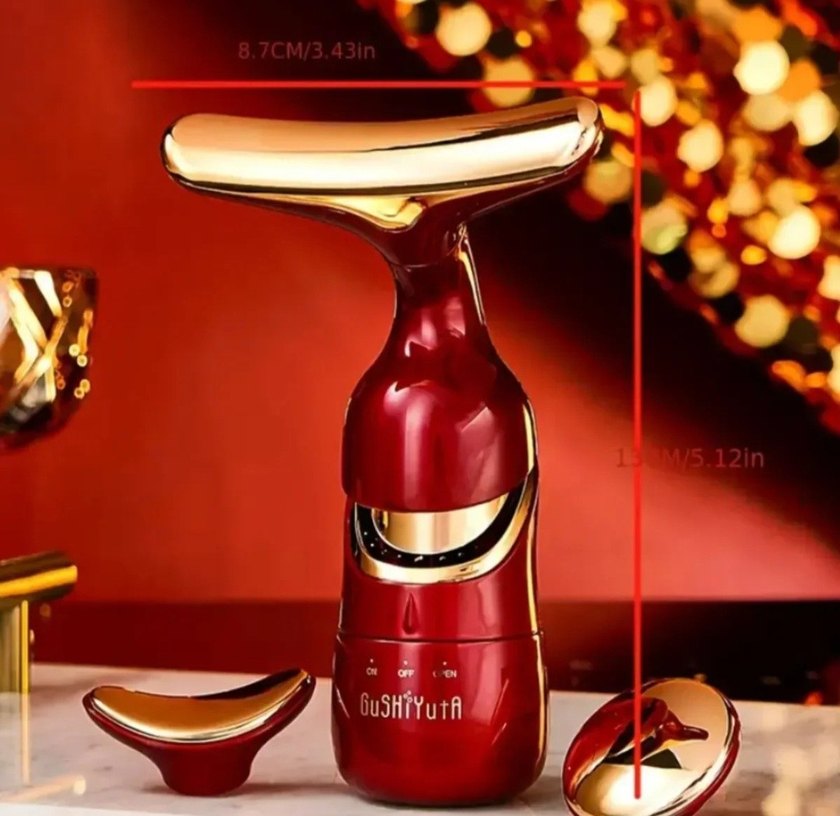 Gushiyuya 3 Başlıklı Yüz Masajı Cihazı - Görsel 3