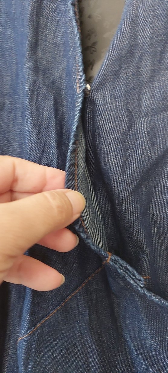 Kruvaze Yaka Kot Elbise - Görsel 4