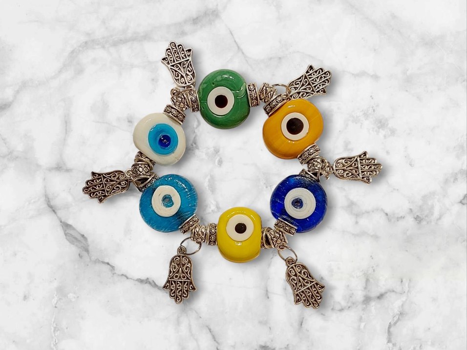 Nazar Boncuklu Bohem Kadın Bileklik - Görsel 4