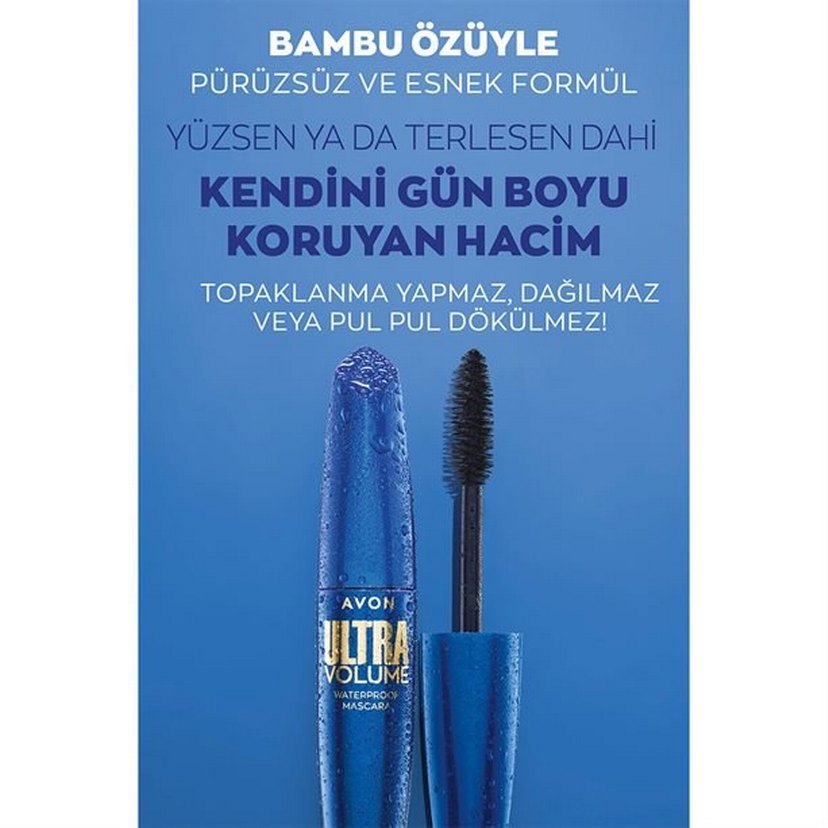 Avon Ultra Volume Suya Dayanıklı  Maskara - Görsel 2