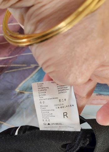 Siyah Biker Diz Koruyucu Plastik ve Cırtcırtlı - Görsel 2