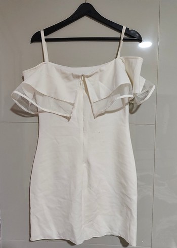 beyaz mini elbise