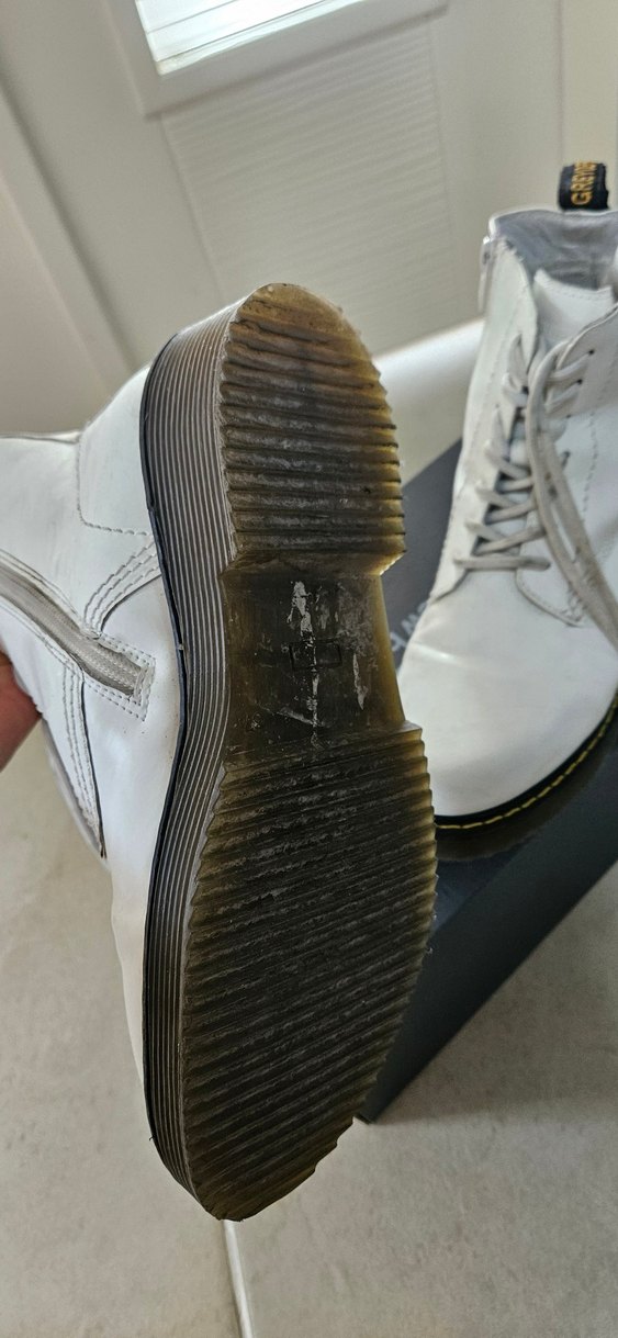 Greyder 37 numara Kadın Beyaz Bağcıklı Bot - Görsel 4