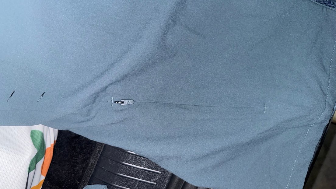 Gri Puma Fermuarlı uzun kollu Erkek Yağmurluk - Görsel 3