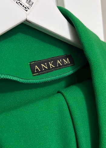 Yeşil Dokulu Kadın Blazer Ceket - Görsel 3