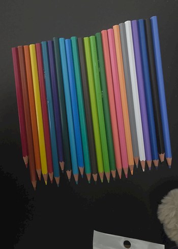 Beden BIC Kids Tropicolors Pastel Renkli kuru boya Kalemleri 24'lü