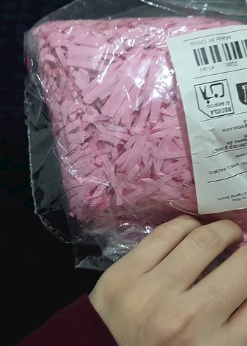 Pembe Pastel Parti Süsleme Kağıdı 200gr - Görsel 3