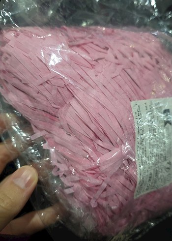 Pembe Pastel Parti Süsleme Kağıdı 200gr - Görsel 2