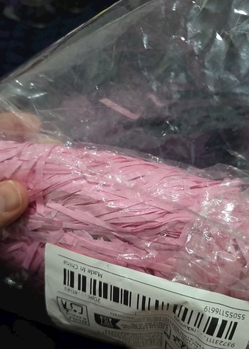 Pembe Pastel Parti Süsleme Kağıdı 200gr - Görsel 5