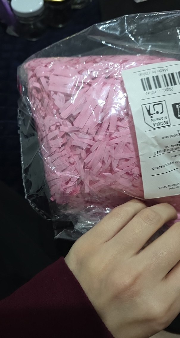Pembe Pastel Parti Süsleme Kağıdı 200gr - Görsel 3