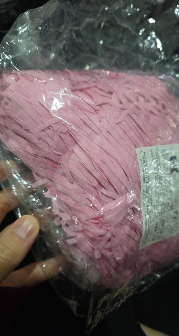 Pembe Pastel Parti Süsleme Kağıdı 200gr - Görsel 2