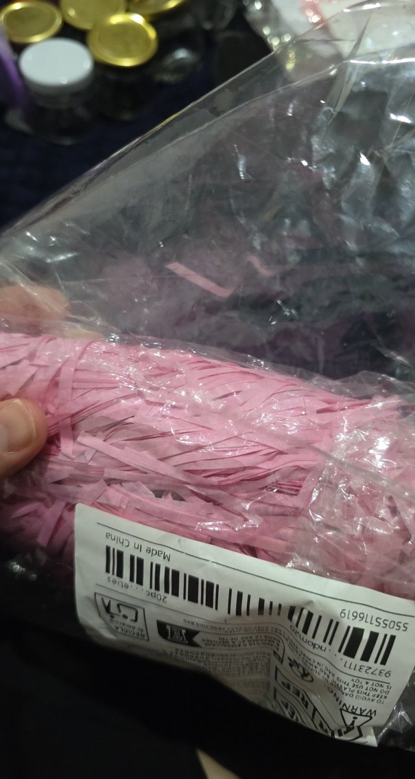 Pembe Pastel Parti Süsleme Kağıdı 200gr - Görsel 5