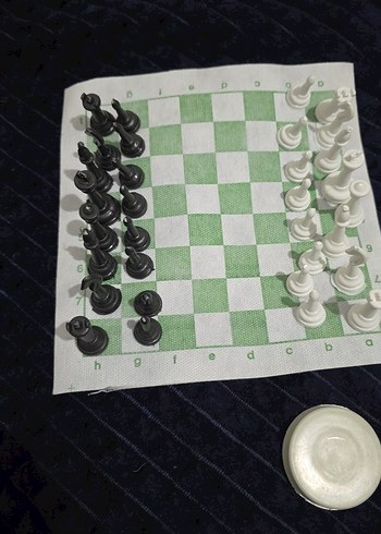 Parlak Mor Satranç Seti - Görsel 6