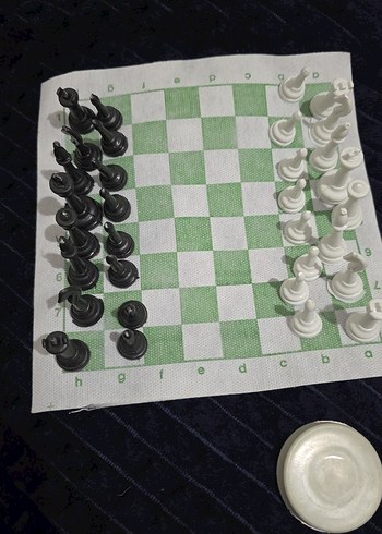 Parlak Mor Satranç Seti - Görsel 7