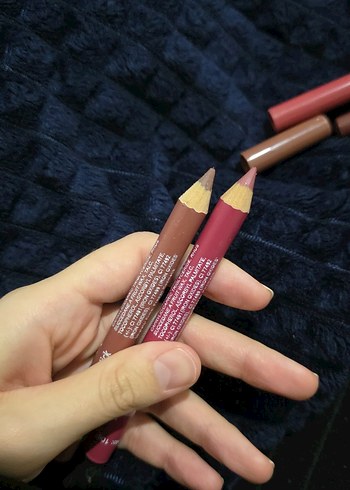 2 adet Pastel  Mat Dudak Kalemleri - Görsel 6
