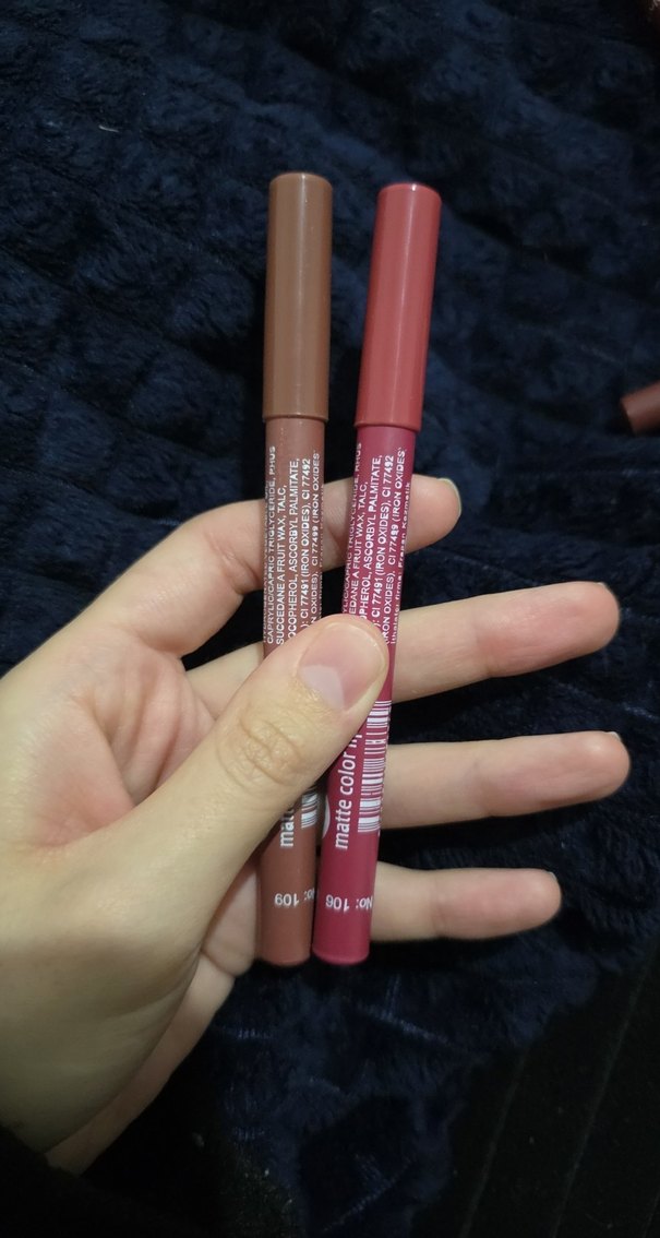 2 adet Pastel  Mat Dudak Kalemleri - Görsel 2