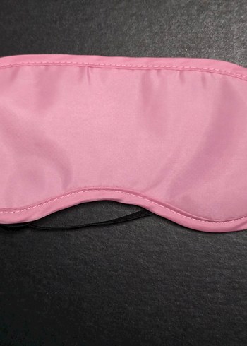 Beden Fermuarlı Koyu Pembe Kadın Uyku Maskesi
