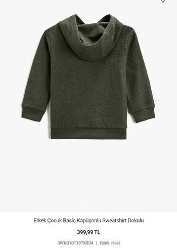 Erkek Çocuk  Sweatshirt - Görsel 2