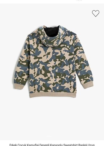Koton Erkek Çocuk Sweatshirt