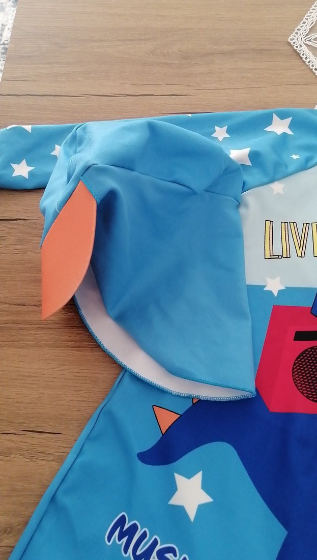 My Kids Wear Erkek Çocuk Mavi Uzun Kollu Mayo - Görsel 5