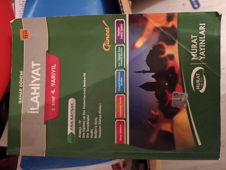 Soru Bankası ilahiyat 2. sınıf 4.yariyil - Görsel 2