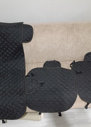 Siyah Çocuk Araba Koltuğu Minderi - Görsel 2