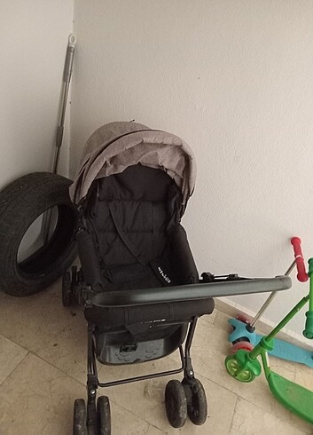 LETS'GO Bebek Arabası Çift Taraflı Temiz Az Kullanıldı - Görsel 8