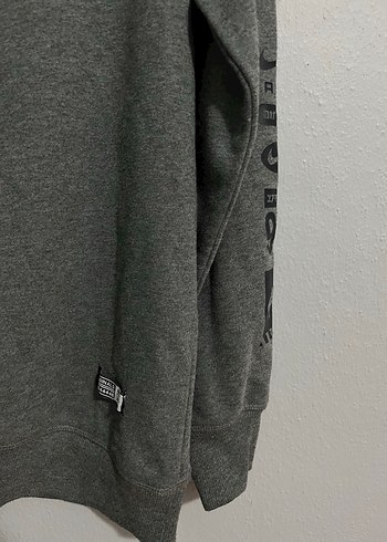 Nike Gri Sweatshirt Uzun Kollu - Görsel 3