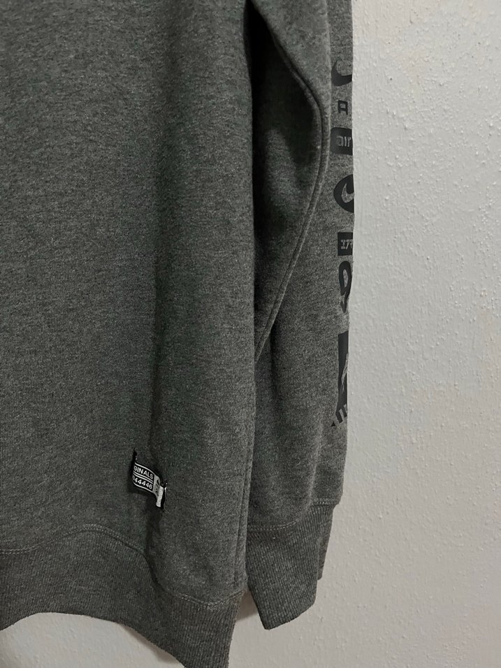 Nike Gri Sweatshirt Uzun Kollu - Görsel 3