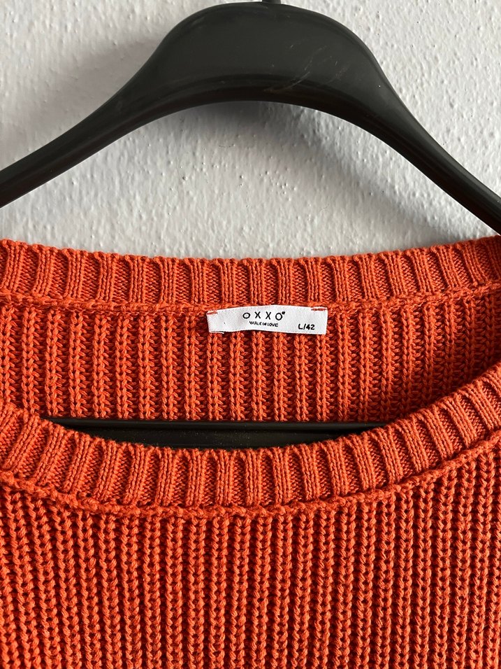 OXXO Rahat Kesim Triko Kadın Kazak - Görsel 4