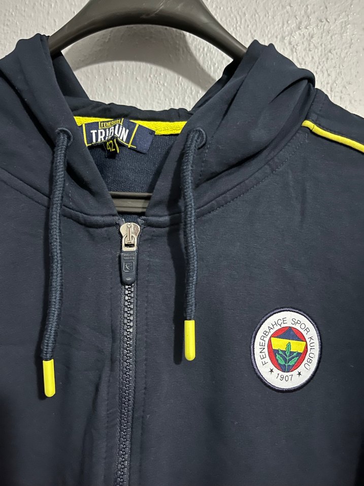 Fenerium Kapüşonlu Fermuarlı Ceket - Görsel 2