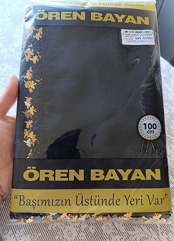  Beden siyah Renk Ören bayan çeyizlik yazma 