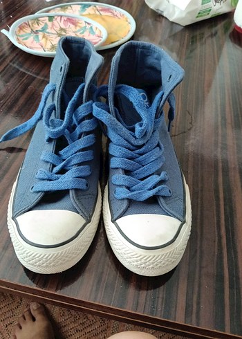 Kadın Mavi Denim Spor Ayakkabı
