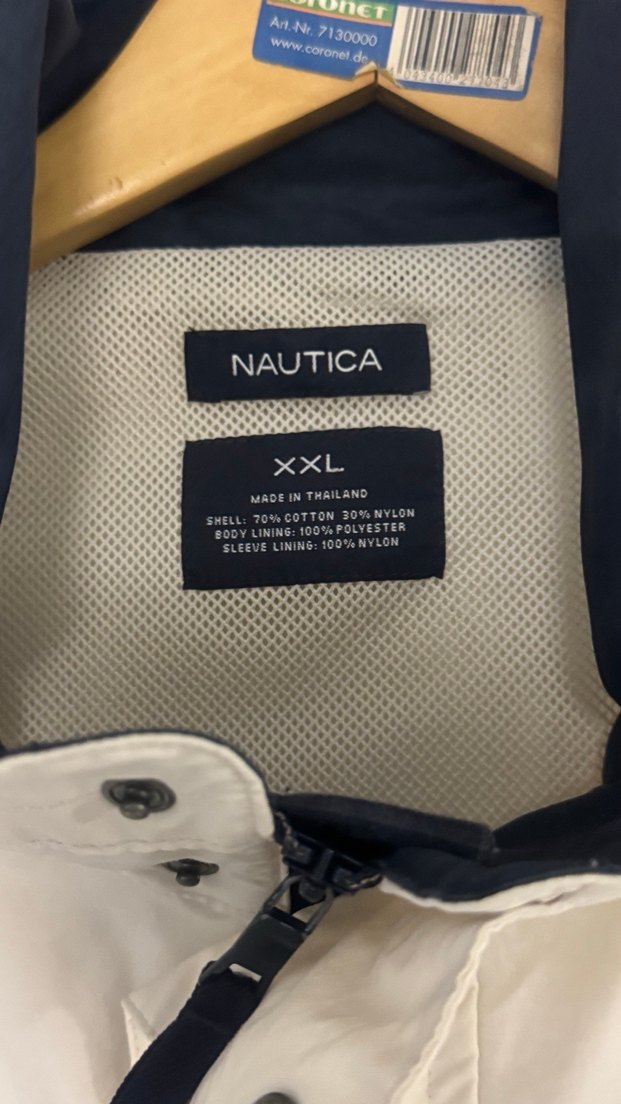 Nautica Beyaz Düğmeli Erkek Ceket - Görsel 2