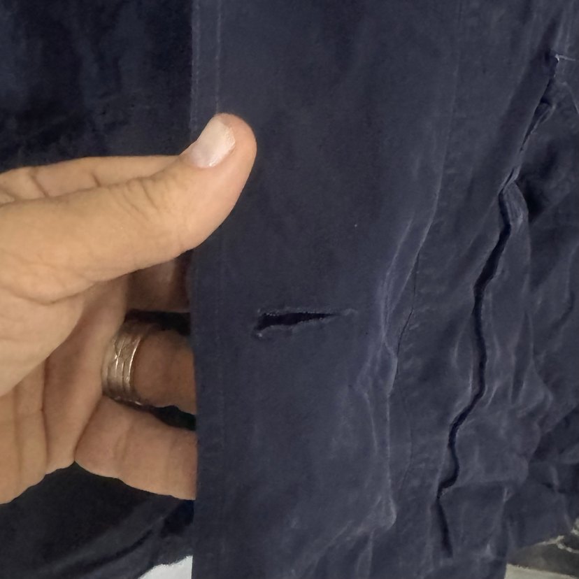 Erkek Bordo Düğmeli Midi Ceket - Görsel 5